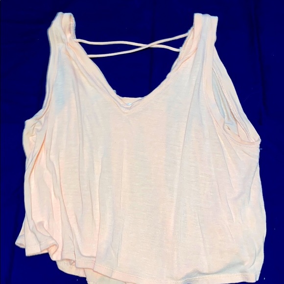 Tops - Light pink cute crop top!